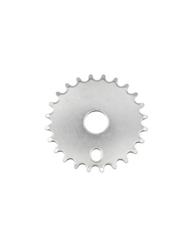 Steel Chainring 312 1/2 X 1/8 24t Chrome.